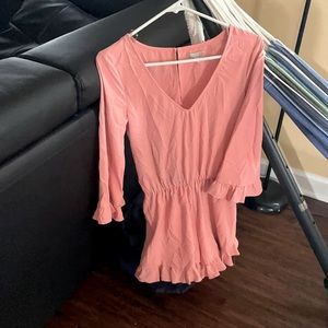 Pink GB romper